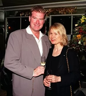 Images Dated 15th October 1997: Actor Sean Blower with wife Shirley October 1997 At the Make A Wish fashion lunch at