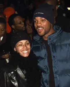 Actor Will Smith & wife arriving at the Odeon in Dec 1998 Leicester Square Actor Will Smith & wife arriving at the Odeon in Dec 1998 Leicester Square