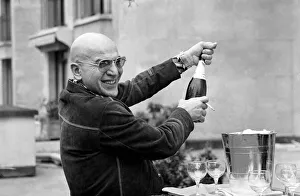 Actor Telly Savalas. February 1975 75-00954-004 Actor Telly Savalas. February 1975 75-00954-004