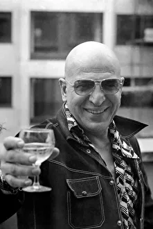 Actor Telly Savalas. February 1975 75-00954 Actor Telly Savalas. February 1975 75-00954