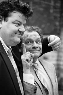 Images Dated 14th February 1988: Actors Robbie Coltrane (left) and David Jason. Both are nominated for the BAFTA TV award
