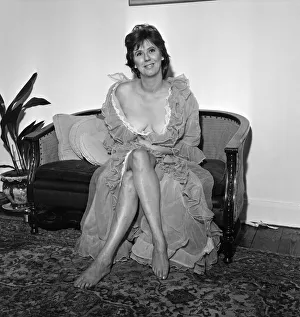 Actress Anna Karen at home. 25th July 1970 Actress Anna Karen at home. 25th July 1970