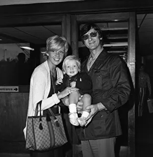 Actress Hayley Mills arrived at Heathrow Airpot today with her son Crispian Actress Hayley Mills arrived at Heathrow Airpot today with her son Crispian