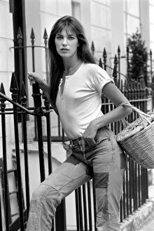 Actress: Jane Birkin. August 1974 S74-5031-002