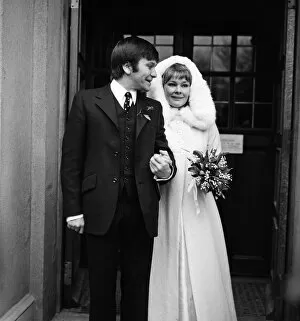 Actress Judi Dench marries actor Michael Williams at St Mary's Catholic Church
