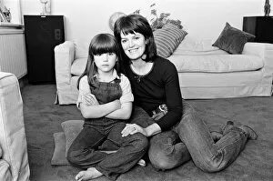 Images Dated 5th October 1979: Actress Judy Loe with her daughter Katie Beckinsale. 5th October 1979