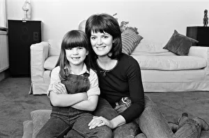 Images Dated 5th October 1979: Actress Judy Loe with her daughter Katie Beckinsale. 5th October 1979