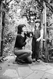Images Dated 5th October 1979: Actress Judy Loe with her daughter Katie Beckinsale. 5th October 1979