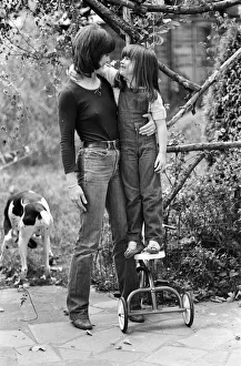 Images Dated 5th October 1979: Actress Judy Loe with her daughter Katie Beckinsale. 5th October 1979