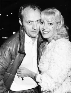 Actress Julie Goodyear of Coronation Street with her new love Bill Gilmour November Actress Julie Goodyear of Coronation Street with her new love Bill Gilmour November