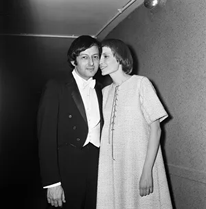 Actress Mia Farrow plays Joan of Arc at the Royal Albert Hall at a concert conducted by Actress Mia Farrow plays Joan of Arc at the Royal Albert Hall at a concert conducted by