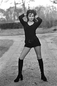 Actress and former model Madeline Smith who plays Doctor Maxwell'