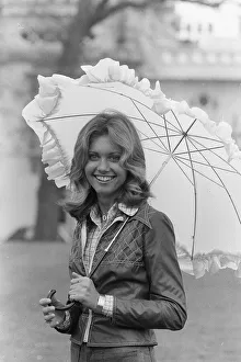 Actress and singer Olivia Newton John, a UK Eurovision Song Contest Entrant April Actress and singer Olivia Newton John, a UK Eurovision Song Contest Entrant April