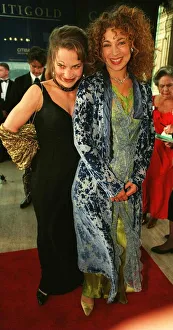 Actresses Alex Kingston from Moll Flanders and Jennifer Calvert arrive for the Bafta Actresses Alex Kingston from Moll Flanders and Jennifer Calvert arrive for the Bafta