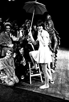 Images Dated 8th September 1970: Actrress Sally Geeson at the Sunderland Empire where she was starring in the play