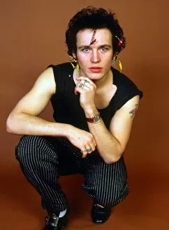 Adam Ant British pop singer March 1981