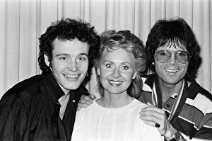 Adam Ant, Lulu and Cliff Richard, Royal Variety rehearsals. 22nd November 1981