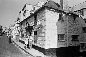 Admiral Benbow pub and restaurant, Chapel St, Penzance, Cornwall Admiral Benbow pub and restaurant, Chapel St, Penzance, Cornwall