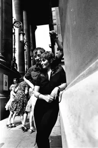Images Dated 3rd August 1981: Adrienne Posta and Derek Fowlds at the Theatre Royal, Newcastle where they are appearing