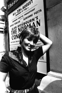 Images Dated 3rd August 1981: Adrienne Posta and Derek Fowlds at the Theatre Royal, Newcastle where they are appearing