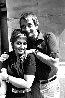 Images Dated 3rd August 1981: Adrienne Posta and Derek Fowlds at the Theatre Royal, Newcastle where they are appearing
