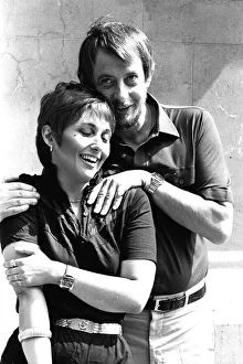 Images Dated 3rd August 1981: Adrienne Posta and Derek Fowlds at the Theatre Royal, Newcastle where they are appearing