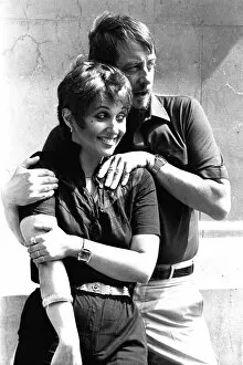 Images Dated 3rd August 1981: Adrienne Posta and Derek Fowlds at the Theatre Royal, Newcastle where they are appearing