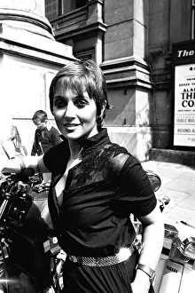Images Dated 3rd August 1981: Adrienne Posta and Derek Fowlds at the Theatre Royal, Newcastle where they are appearing