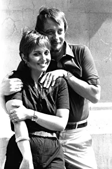 Images Dated 3rd August 1981: Adrienne Posta and Derek Fowlds at the Theatre Royal, Newcastle where they are appearing