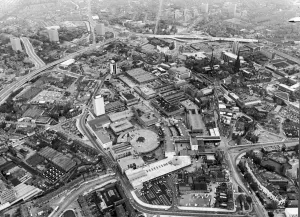 Aerial view of Coventry City Centre 23rd July 1969 Aerial view of Coventry City Centre 23rd July 1969