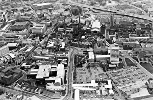 Aerial view of Coventry City Centre 9th March 1984 Aerial view of Coventry City Centre 9th March 1984