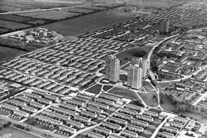 Aerial view of the Orchard Park Estate, Hull 10th September 1980 Aerial view of the Orchard Park Estate, Hull 10th September 1980