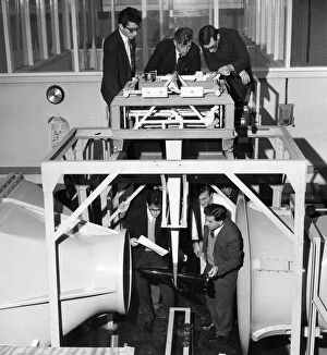 Aeronautical Collection: Aeronautics Students at Lanchester College of Technology, Coventry, 2nd January 1965