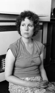 Aeronwy Thomas-Ellis daughter of poet Dylan Thomas pictured at home in New Malden Surrey Aeronwy Thomas-Ellis daughter of poet Dylan Thomas pictured at home in New Malden Surrey