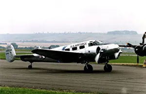 Air Aircraft Beech C 45 Expediter twin engine light passenger transport that used to be Air Aircraft Beech C 45 Expediter twin engine light passenger transport that used to be