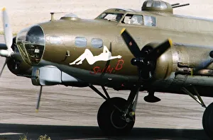 Air Aircraft Boeing B17 Flying Fortress Sally B WW2 bomber USAF Air Aircraft Boeing B17 Flying Fortress Sally B WW2 bomber USAF