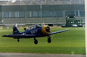 Air Aircraft North American Harvard trainer and fighter from WW2 privately owned Air Aircraft North American Harvard trainer and fighter from WW2 privately owned