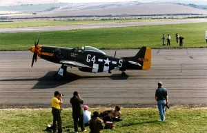 Air Aircraft North American P51 Mustang WW2 fighter plane in USAF markings Air Aircraft North American P51 Mustang WW2 fighter plane in USAF markings