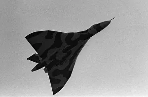 Aircraft AVRO Vulcan XH558 Aug 1987 Avro Vulcan B2 bomber XH558 of the RAF Aircraft AVRO Vulcan XH558 Aug 1987 Avro Vulcan B2 bomber XH558 of the RAF