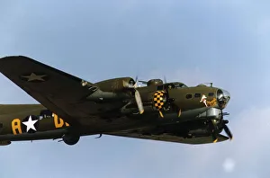 Aircraft Boeing B17 Flying Fortress USAF WW2 Bomber used in the film Memphis Bell Aircraft Boeing B17 Flying Fortress USAF WW2 Bomber used in the film Memphis Bell