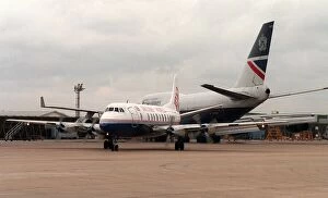 Images Dated 18th April 1996: Aircraft British World Airways Vickers Viscount April 1996