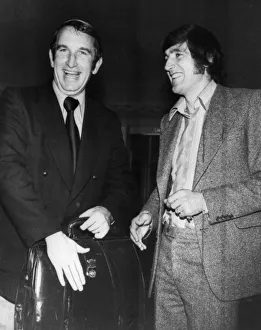Alan Dicks Bristol City football manager with new signing Norman Hunter England defender Alan Dicks Bristol City football manager with new signing Norman Hunter England defender