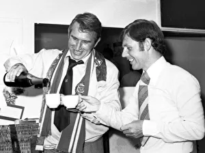 Alan Dicks, Bristol City manager (left) and Gordon Milne Alan Dicks, Bristol City manager (left) and Gordon Milne