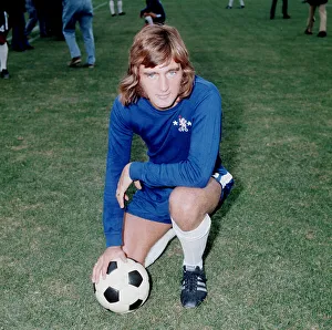 Alan Hudson of Chelsea Football Club July 1972 Alan Hudson of Chelsea Football Club July 1972