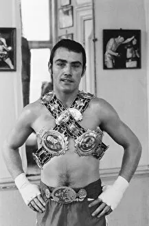 Images Dated 30th October 1978: Alan Minter (born 17 August 1951) is a British former professional boxer who competed