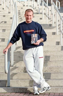 Images Dated 24th October 1997: Alan Shearer launches his new video Simply Shearer at Newcastle United