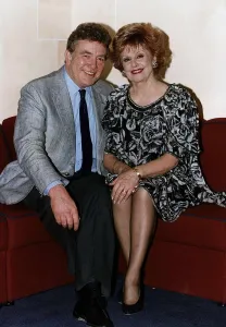 Albert Finney Actor and Barbara Knox apperaring on the Terry Wogan show Albert Finney Actor and Barbara Knox apperaring on the Terry Wogan show