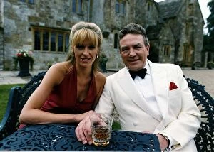 Images Dated 15th June 1990: Albert Finney Actor with Sarah Berger in the BBC Production of 'The Green Man'