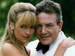 Images Dated 15th June 1990: Albert Finney actor with screen lover in the production of The Green Man