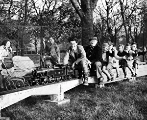 Albert Park Miniature Railway, Middlesbrough, North Yorkshire. 30th March 1967 Albert Park Miniature Railway, Middlesbrough, North Yorkshire. 30th March 1967